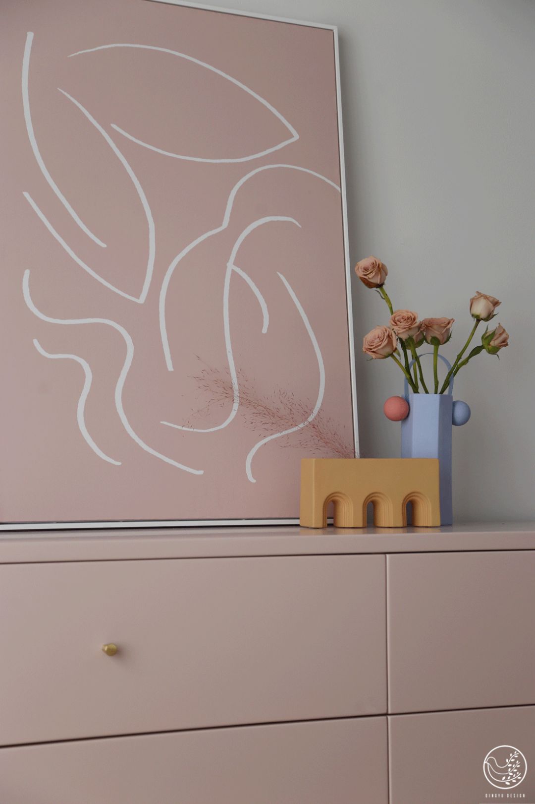 北欧风轻复古宅丨中国成都丨清羽设计-53