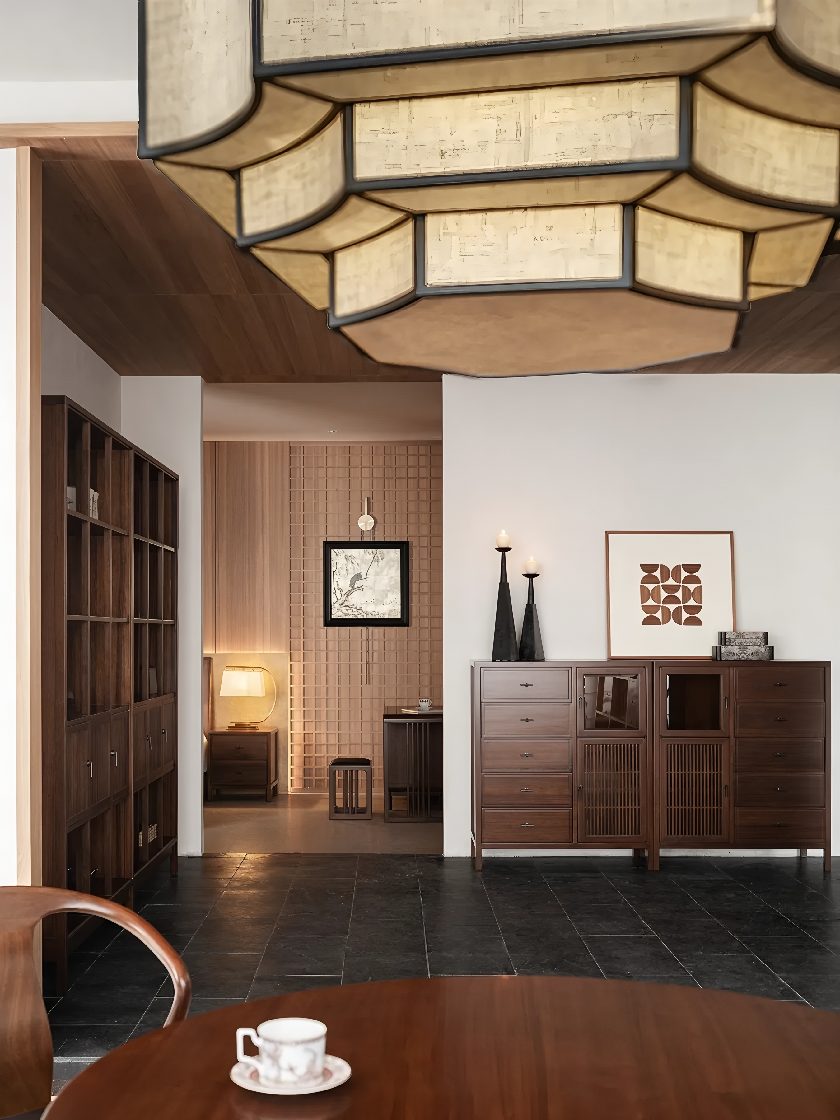 西安源木禅柚木展厅丨中国西安丨子俞空间设计-36