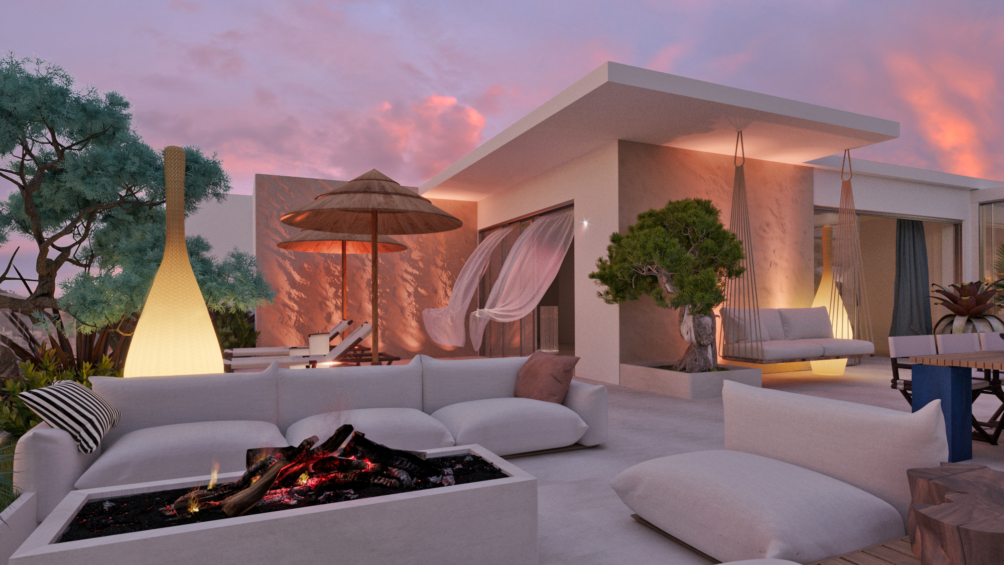 PENTHOUSE TERRACE DESIGN_ SECOND FLOOR-2