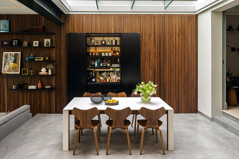 伦敦时尚公寓 | 色彩与纹理的完美融合-17