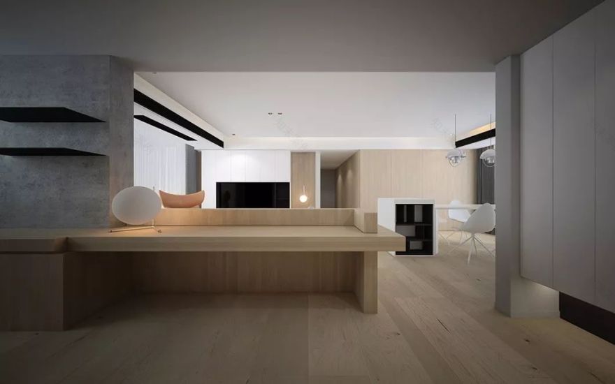 广州 140㎡原木极简空间,诠释生活美学-46