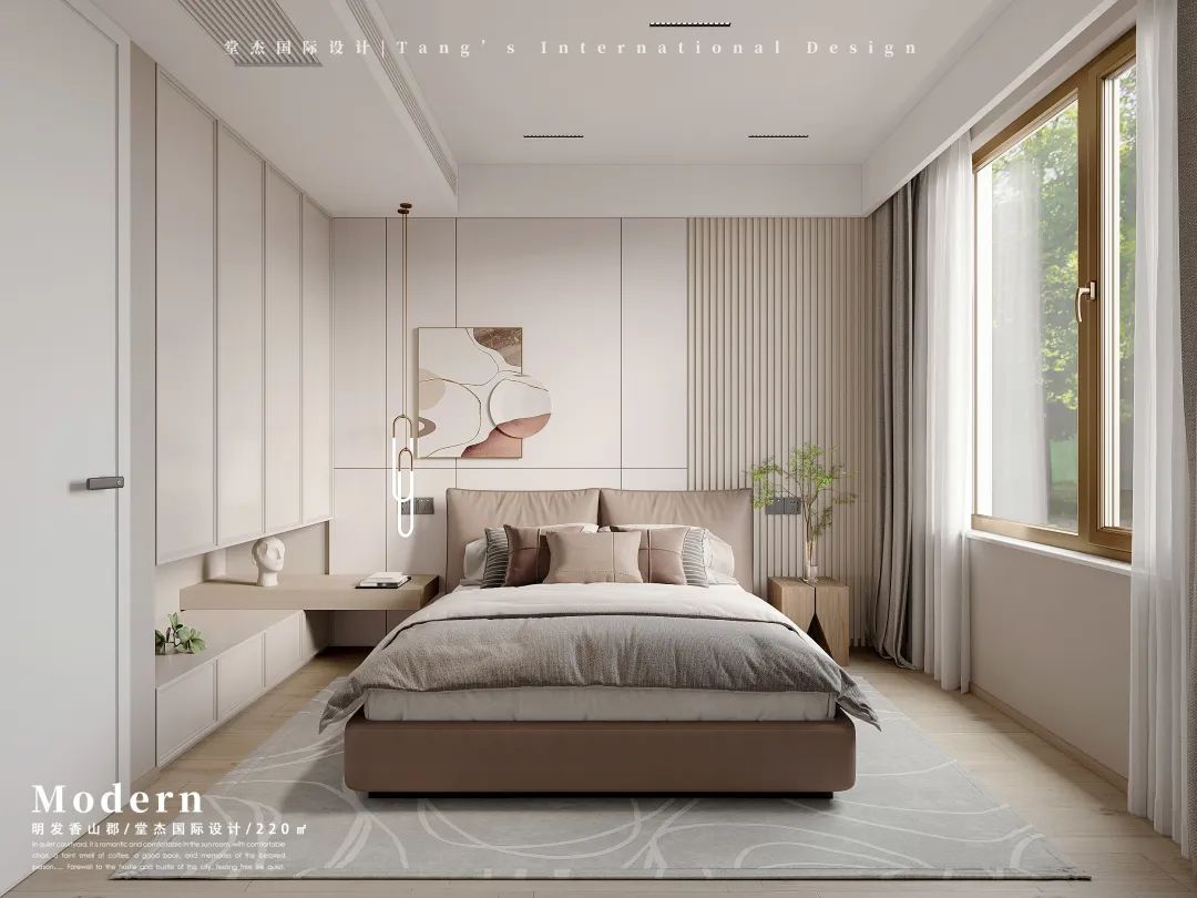 明发香山郡极简温馨之家丨中国南京丨堂杰国际设计-43