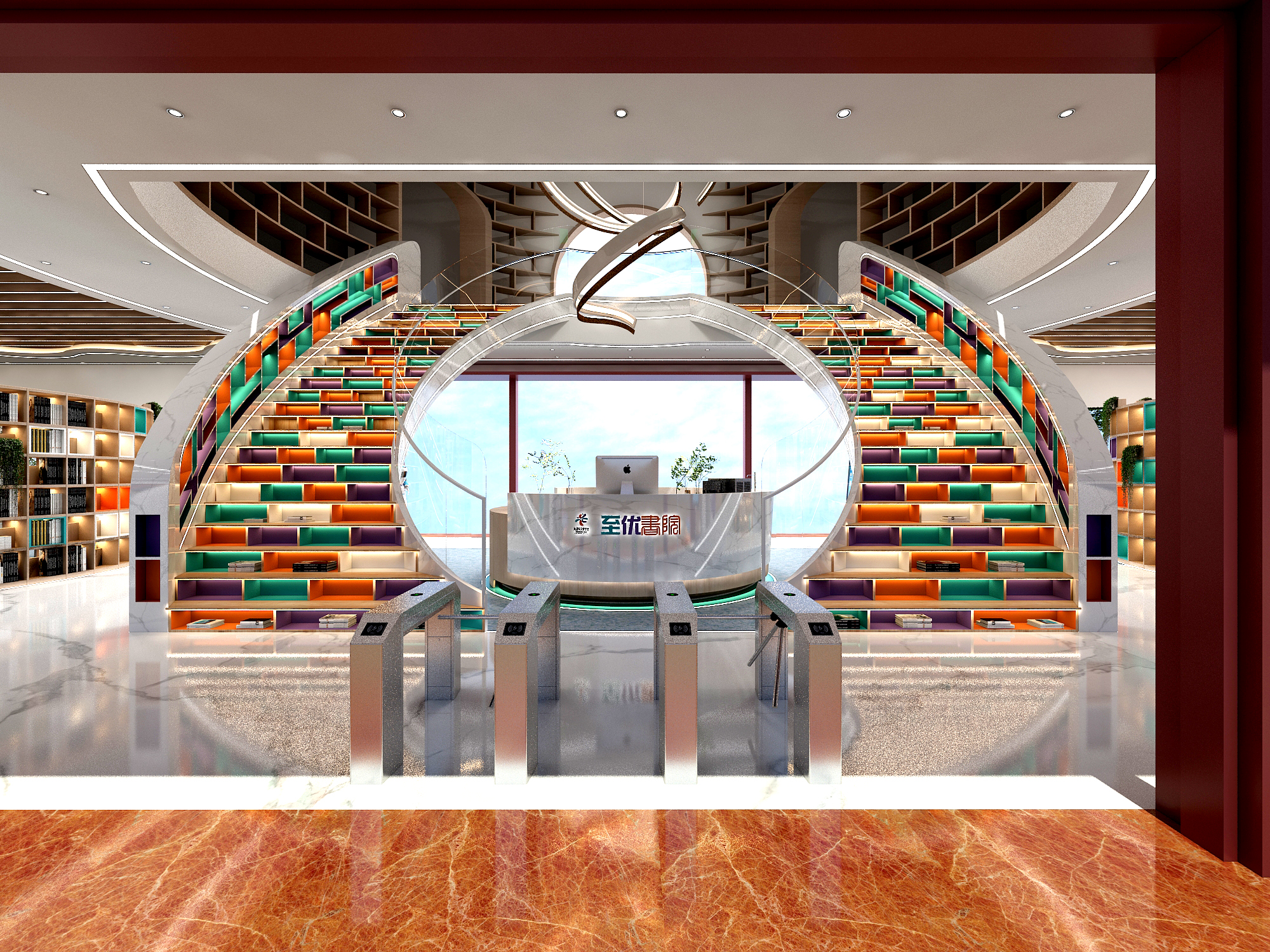 学校最美图书馆设计-10