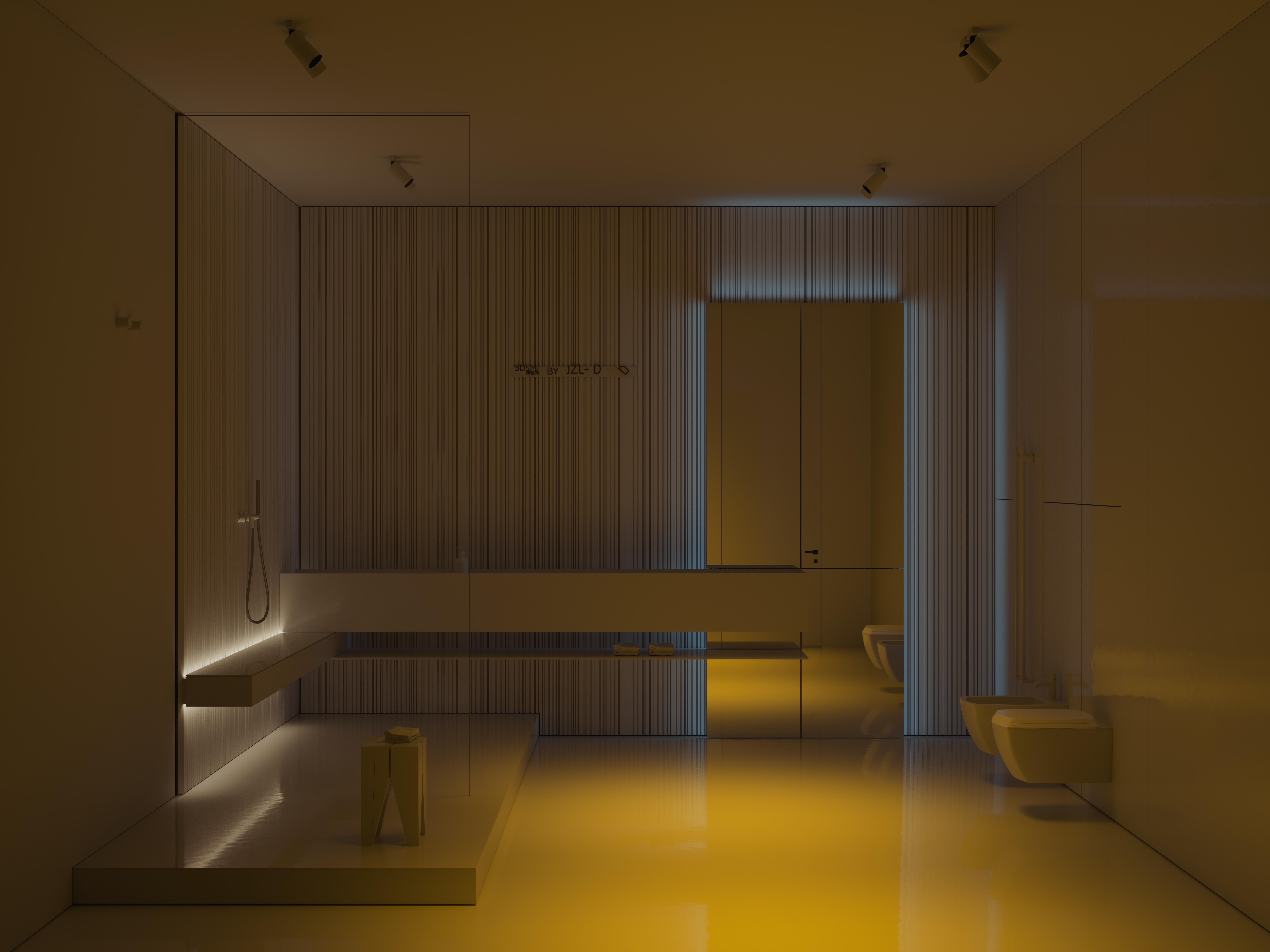 卫浴空间光影艺术，打造舒适TOLKO实景临摹-36