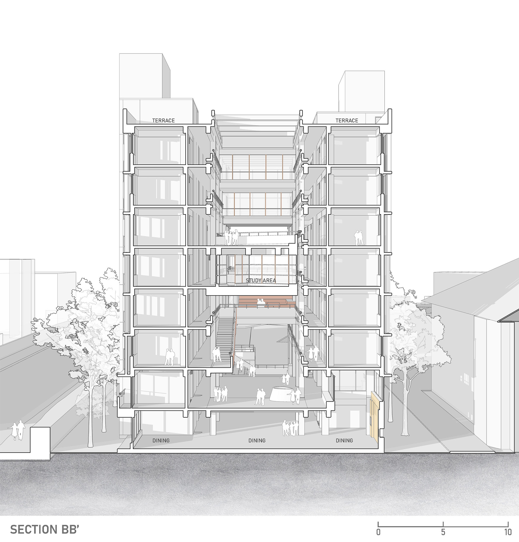 Veermata Jijabai Technological Institute Student Housing / MO-OF-43