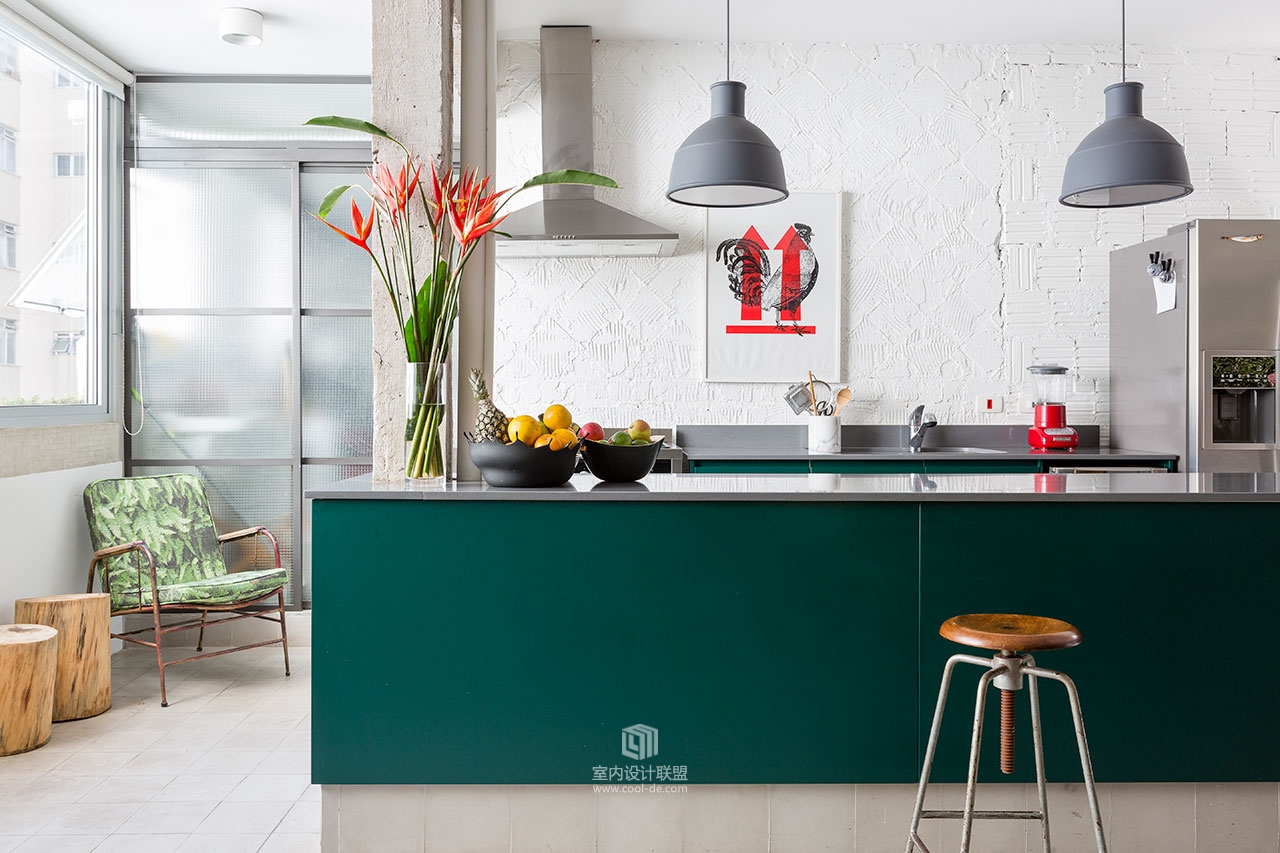 【自然主义 生生不息】巴西圣保罗100平米自然公寓室内设计-17