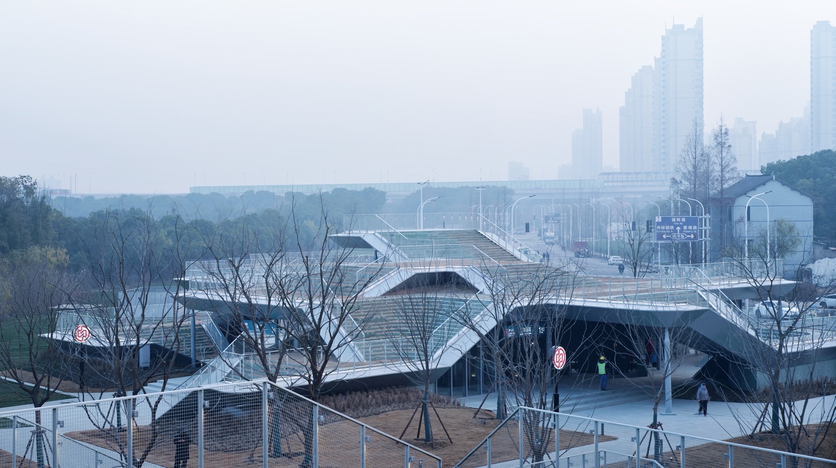 上海市域线三林南站地面站点丨中国上海丨同济设计集团·原作设计工作室-23