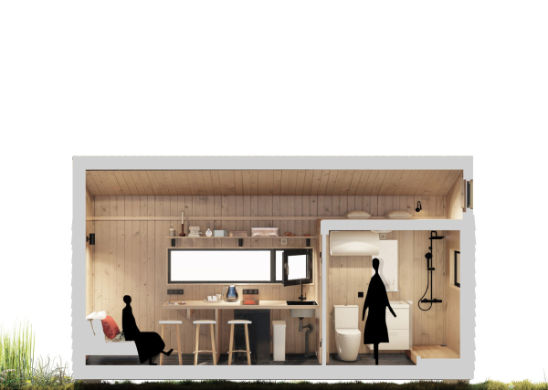 Избушка волонтера（志愿者小木屋）丨АРХДВОР-52