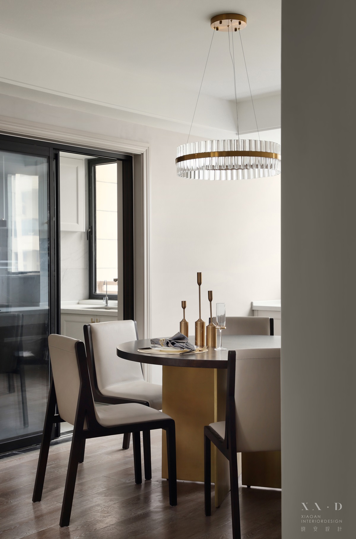 晓安设计 · 虞夏浅梦,融于质感的灰调美式-0