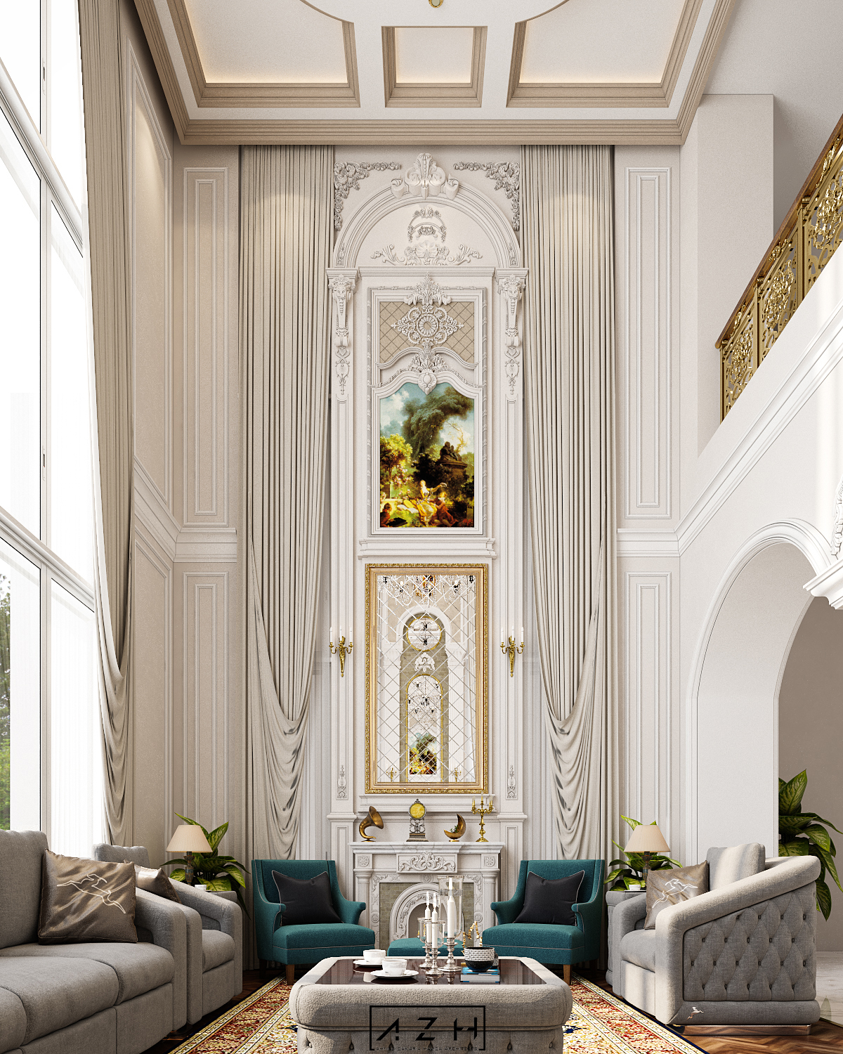 Double Height living room-3