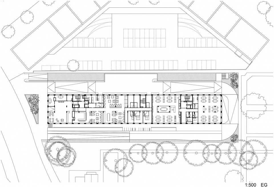 柏林姐妹楼丨德国柏林丨Max Dudler-30
