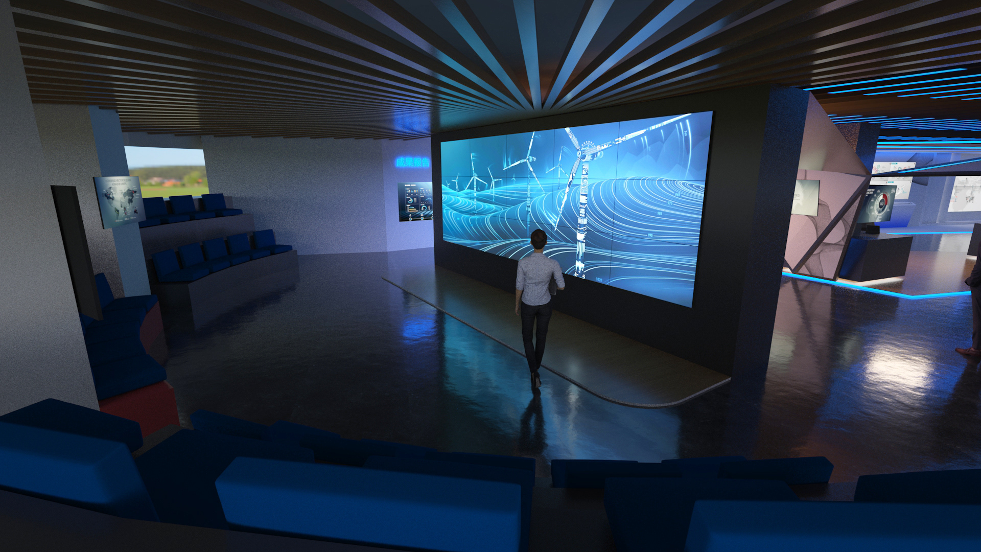 中电联CEC,企业内部展厅-10