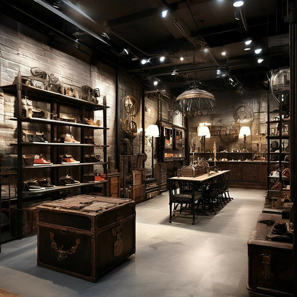 蒸汽朋克风格鞋店-5