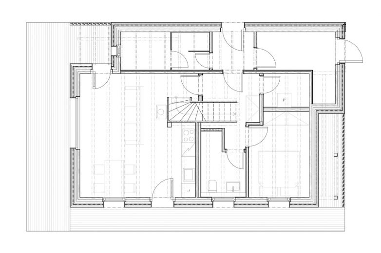 欧洲绿顶的交叉层压云杉木周末度假屋丨奥地利丨法国Les Archinautes公司,捷克3AE工作室-27