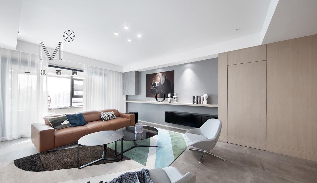 平层丨【一米家居】L House 295㎡简约-1