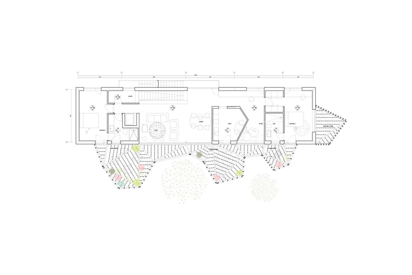 规则与不规则的碰撞，传统住宅与创新空间的组合-8