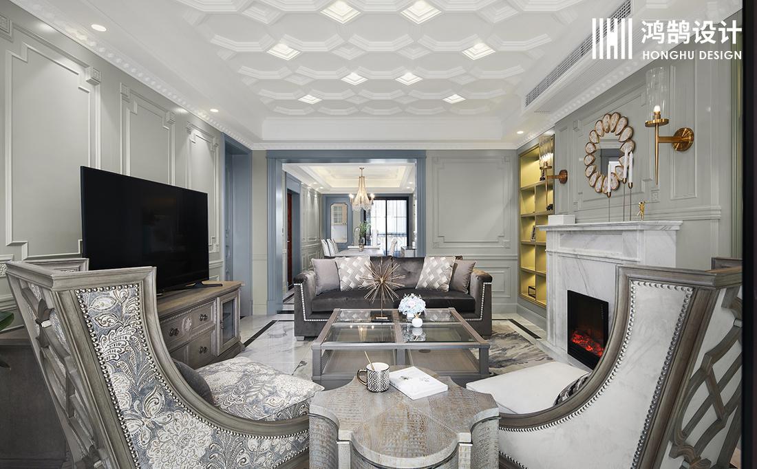 175㎡法式优雅家居,打造颜值收纳儿童房-8