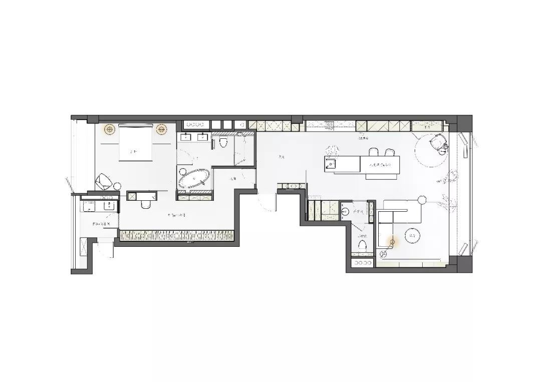 上海 169㎡极简平层,温暖人文家居设计-52