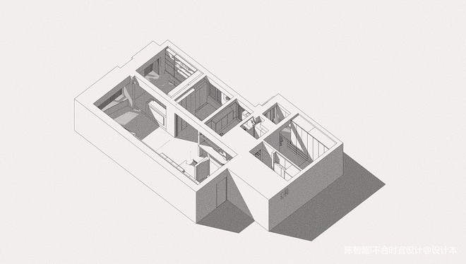 54万元三居90平米装修案例（融化的奶酪）丨中国广州丨陈智超-17