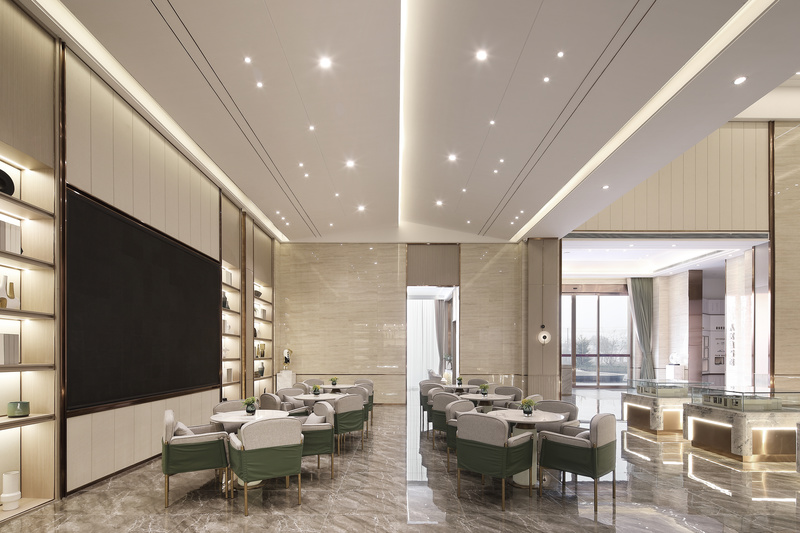 游牧之城的绿色低奢售楼处-18