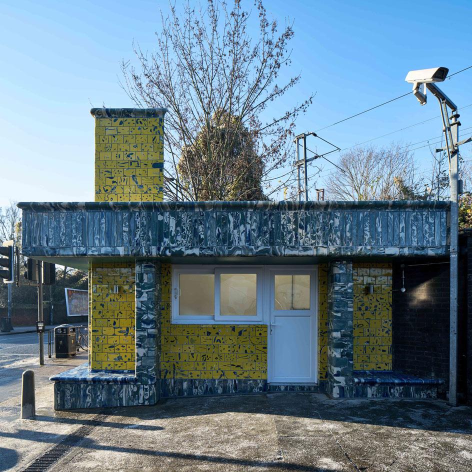 assemble kiosk seven sisters station art on the underground-16