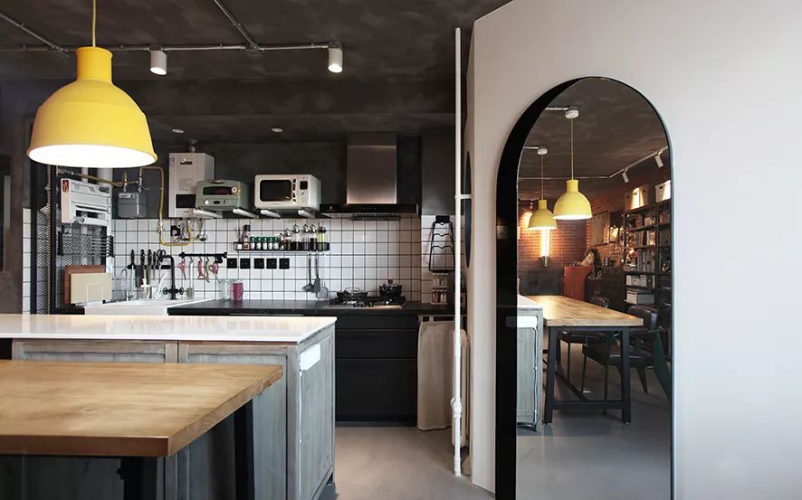 50㎡小户型逆袭，工业风酷炫变装-28