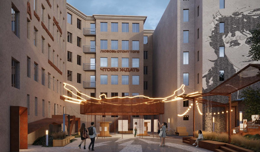 “КИНО” 小组庭院改善项目丨俄罗斯圣彼得堡-3