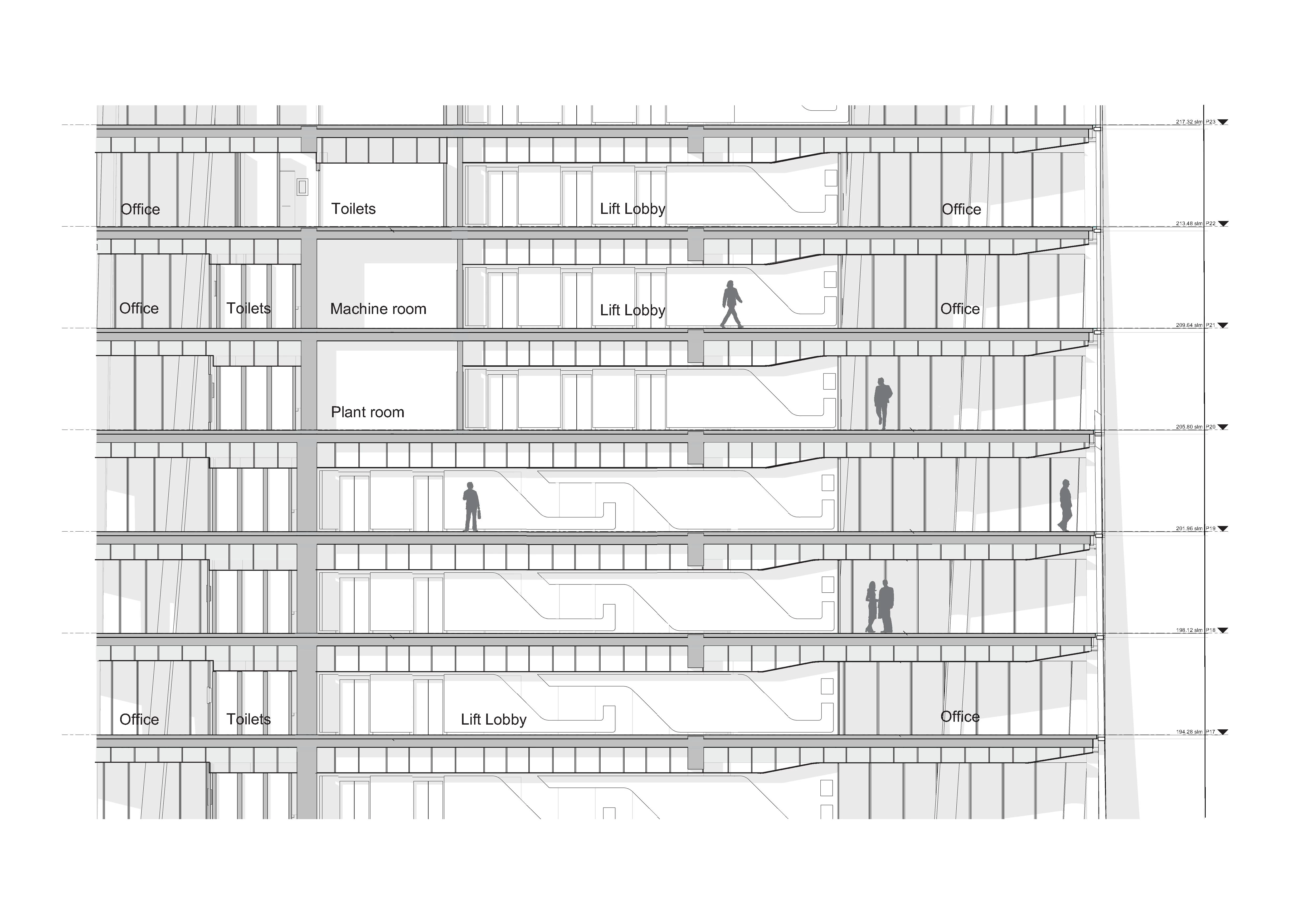 米兰城市生活区 · 扎哈·哈迪德建筑事务所的高能城市入口-54