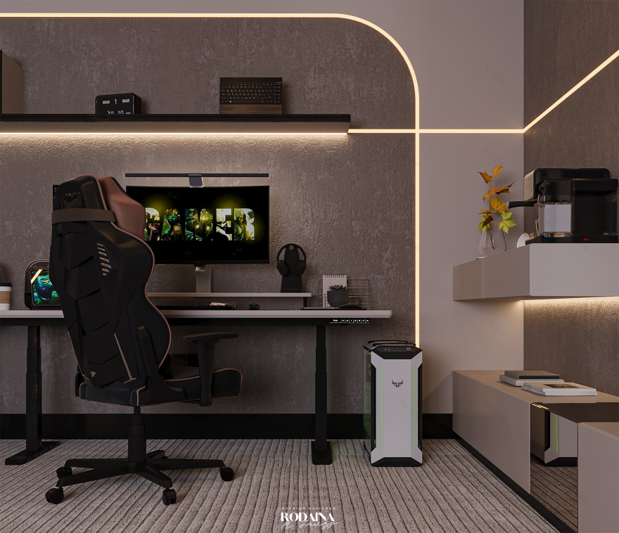 别墅·游戏室丨沙特阿拉伯丨Rodaina Moh. Fawzy-11