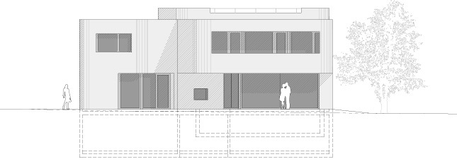 瑞士 Neuhofweg 住宅 | 混凝土与光影的雕塑艺术-25