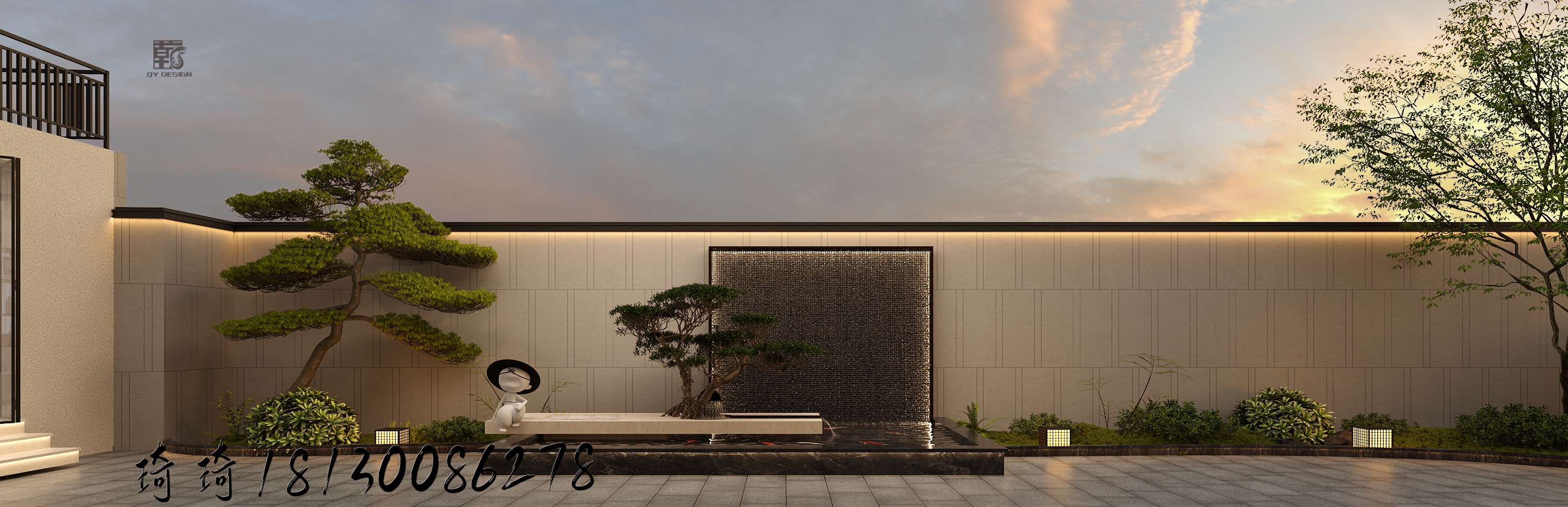 星夜公司 | 现代简约别墅空间，美学与生活深度交融-3