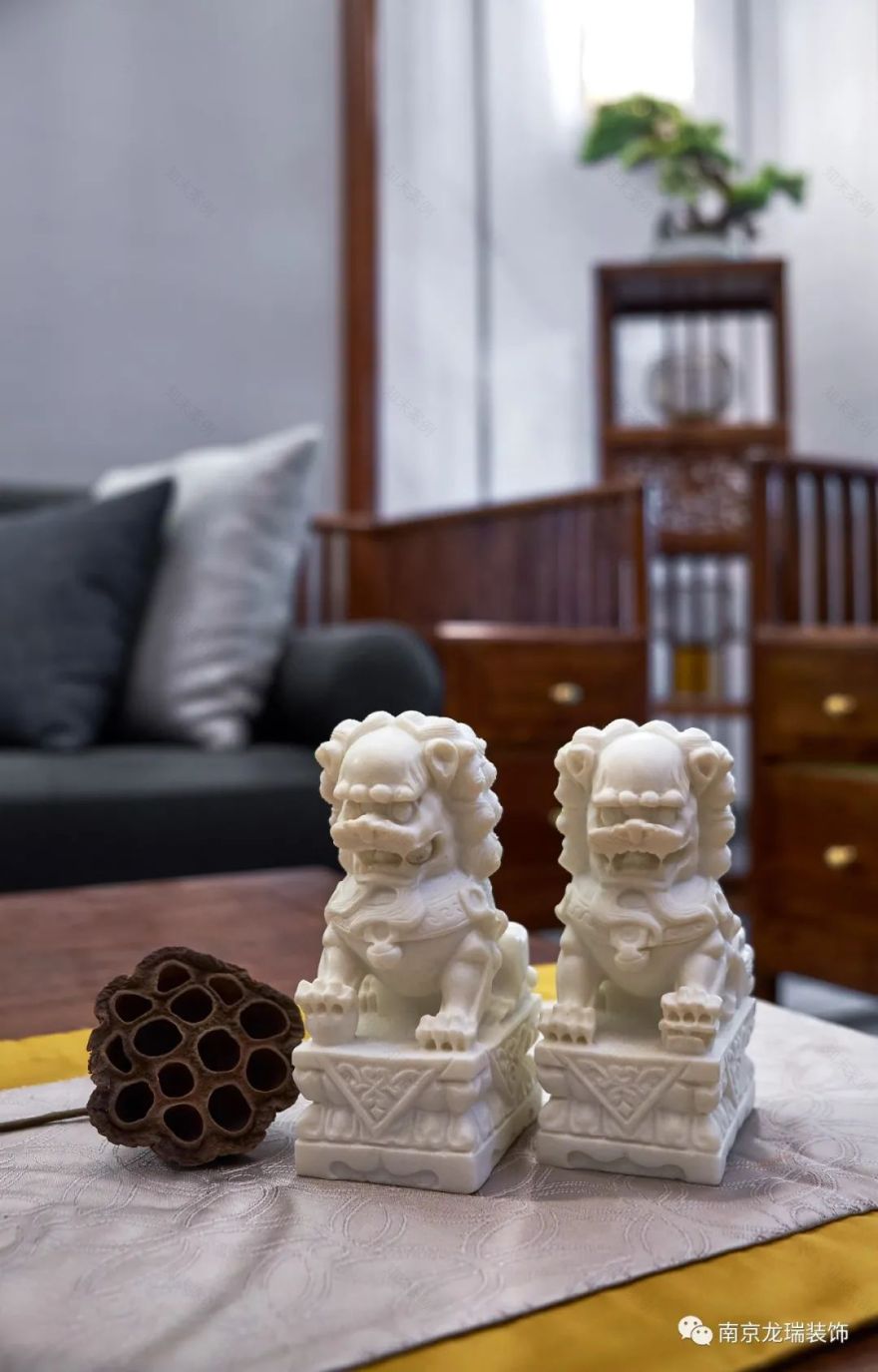 归庐 · 南京百家湖别墅花园新中式设计丨中国南京丨南京龙瑞装饰-28