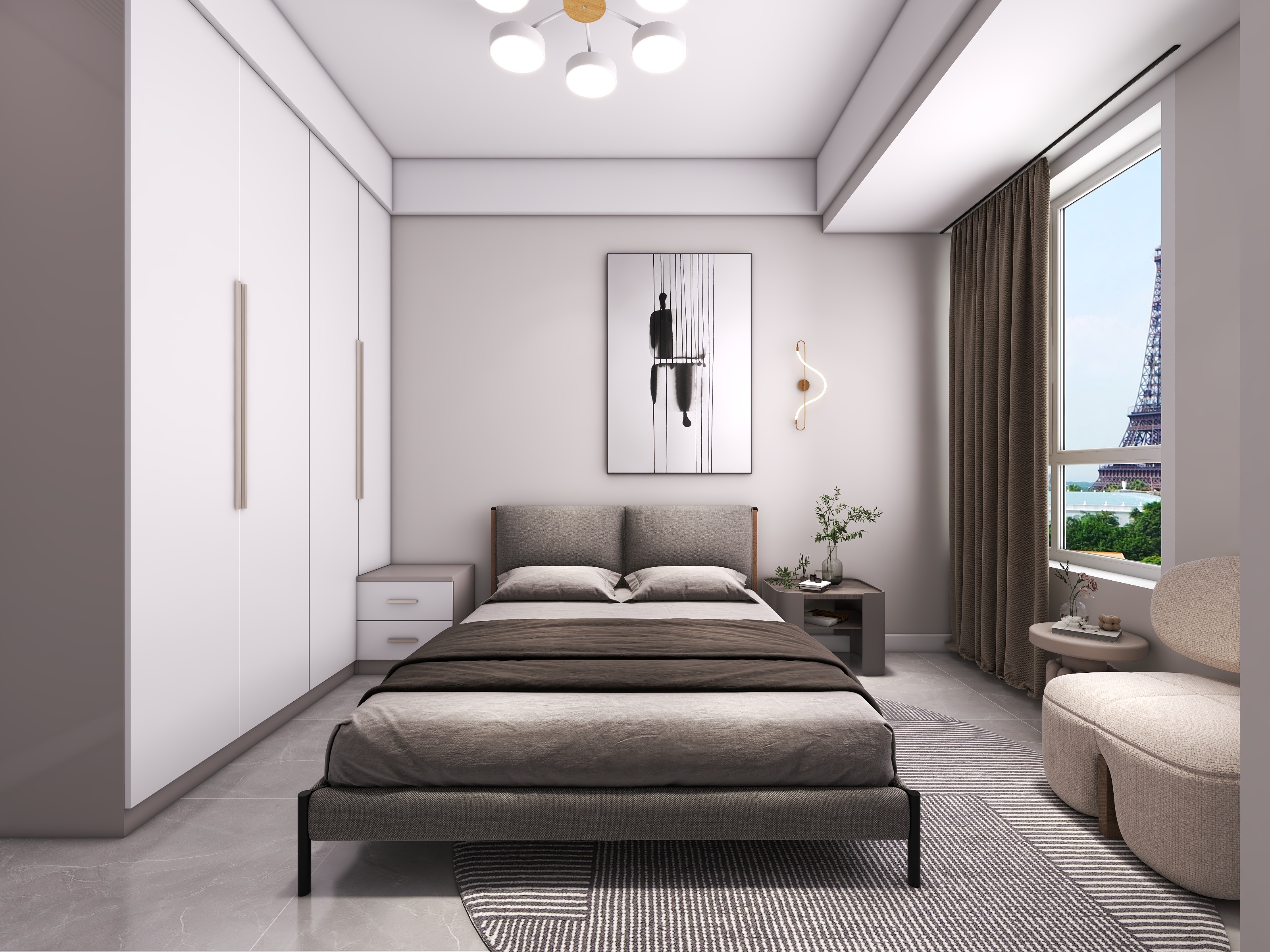 重庆招商雍璟城-璟轩（145平方现代简约四居室）-69