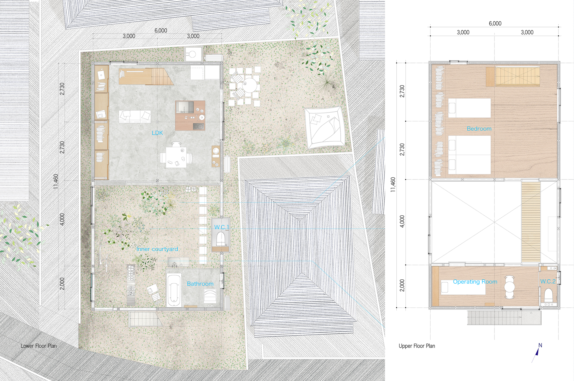 月见山住宅，向内生长的花园  岛田阳建筑事务所-39
