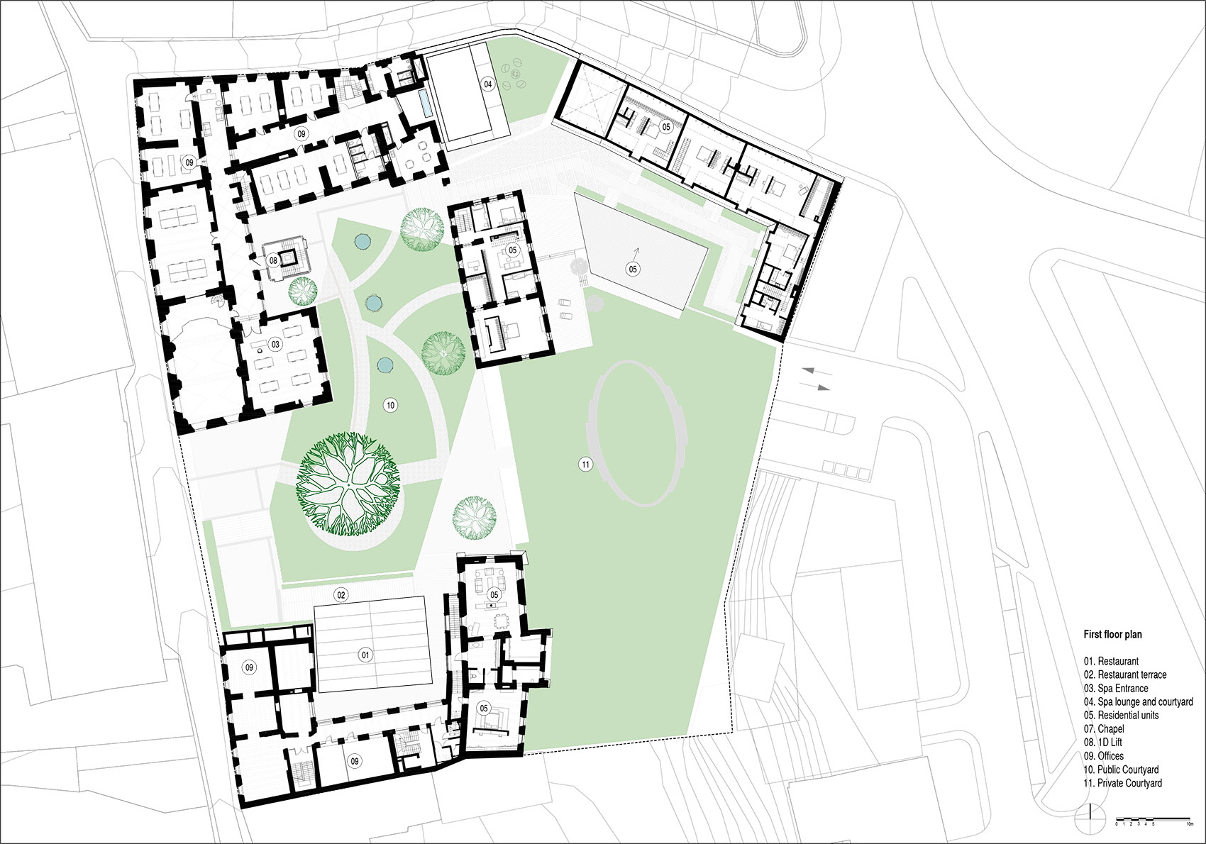 立陶宛 Boksto Skveras 综合体修复和改造丨立陶宛维尔纽斯丨Studio Seilern Architects-28