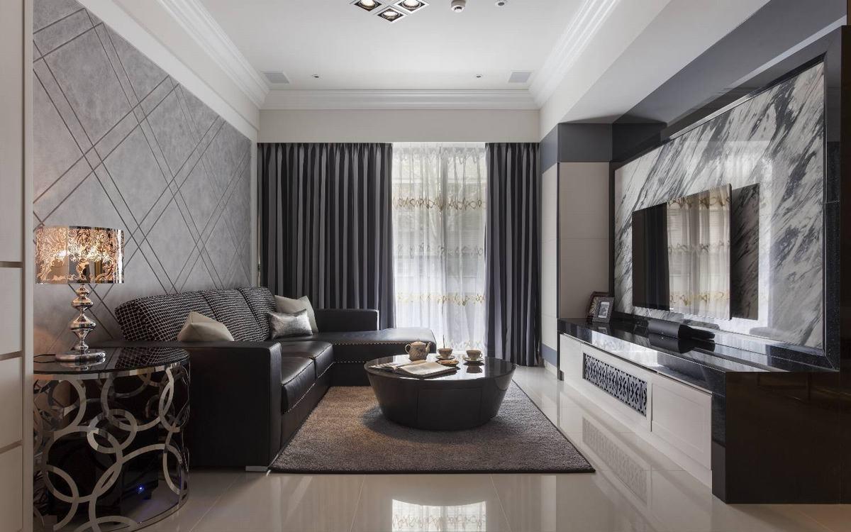 台北欧式时尚旅店宅,詹芳玫打造归国兄弟简约质感生活-6