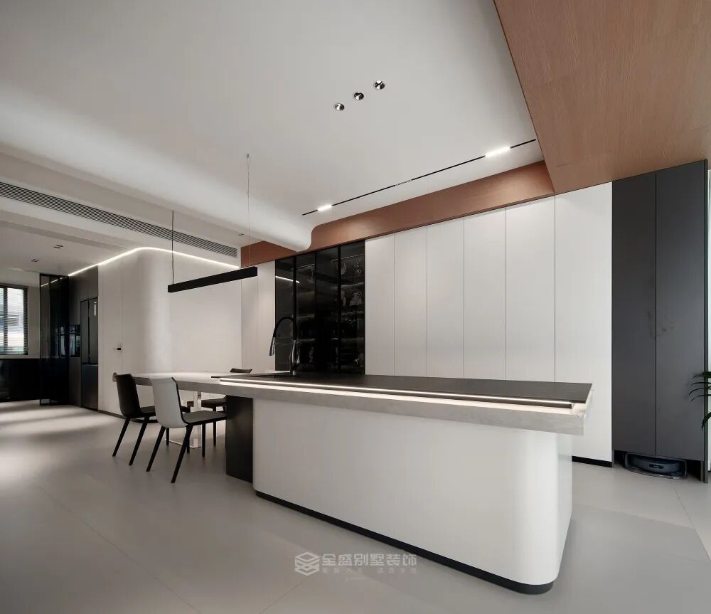 200㎡现代风|禧瑞江南：每一处留白都盛着生活的诗意-31