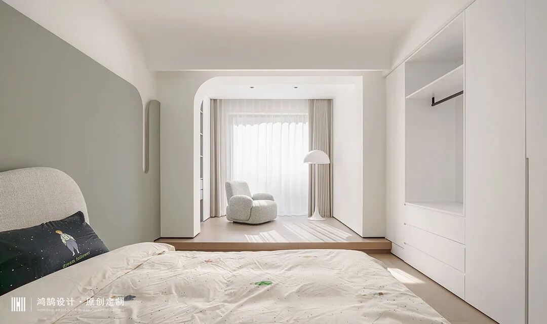 160㎡轻盈体量化空间，穿插设计手法，极致的简约-58