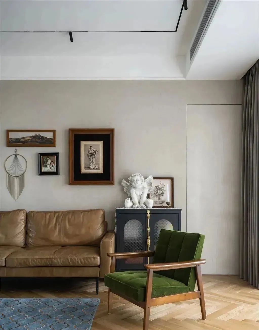 110㎡轻复古风格装修丨轻舟装饰-10