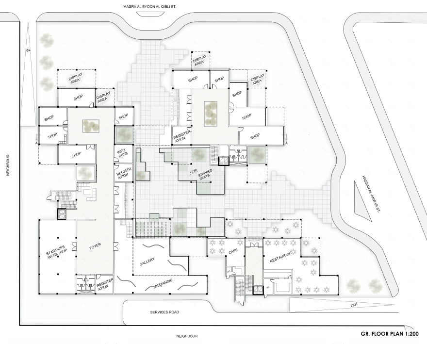 精灵罐;小精灵罐(注:PIXIE有小精灵、精灵之意 ,POTS是罐子的复数形式,结合常见命名风格有以上较合理的翻译,但如果有特定背景,可能需要更贴合的译法) 丨开罗大学工程学院建筑系学生(推测)-6