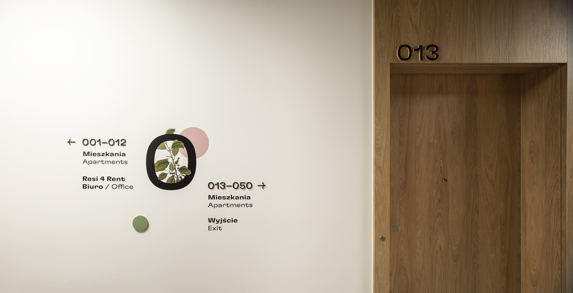 Resi4Rent 大楼导视系统与环境图形设计丨波兰克拉科夫丨blank studio,wayfinding studio-31