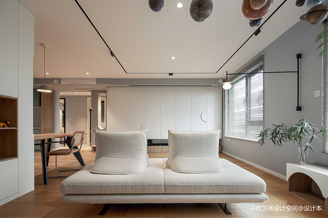 36万元三居112平米装修案例·落日变奏曲打造弹性智能居家空间-15