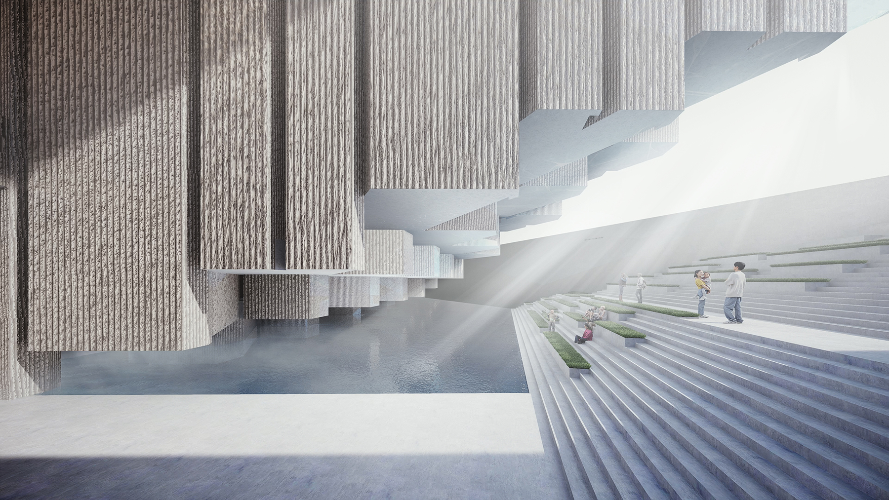 汤桦建筑设计一等奖方案：三亚崖州湾科技城文体中心（深海博物馆及体育中心）-31