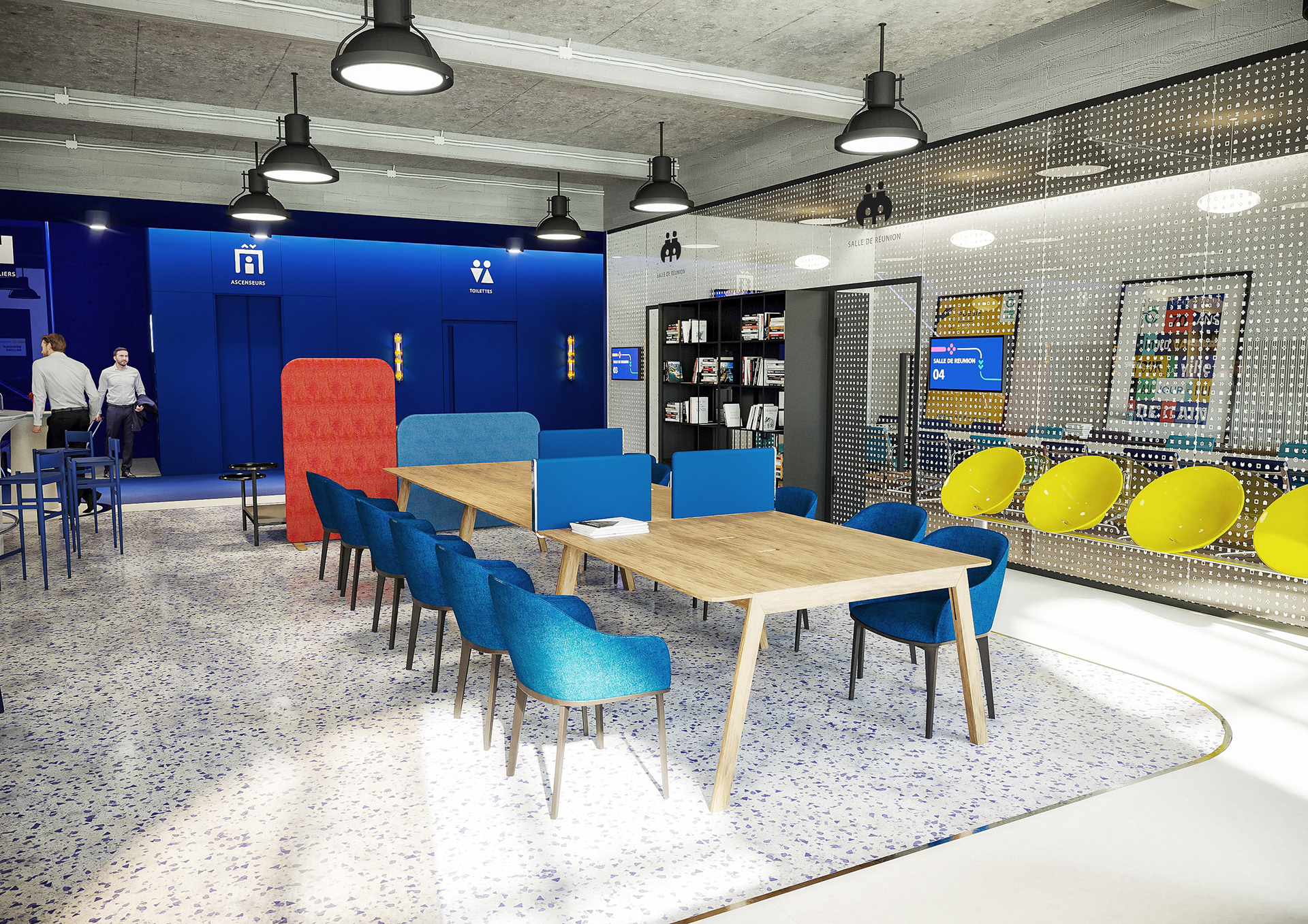 巴黎大众运输公司房地产 城市车站丨法国巴黎丨Yellow Window,4uatre-31