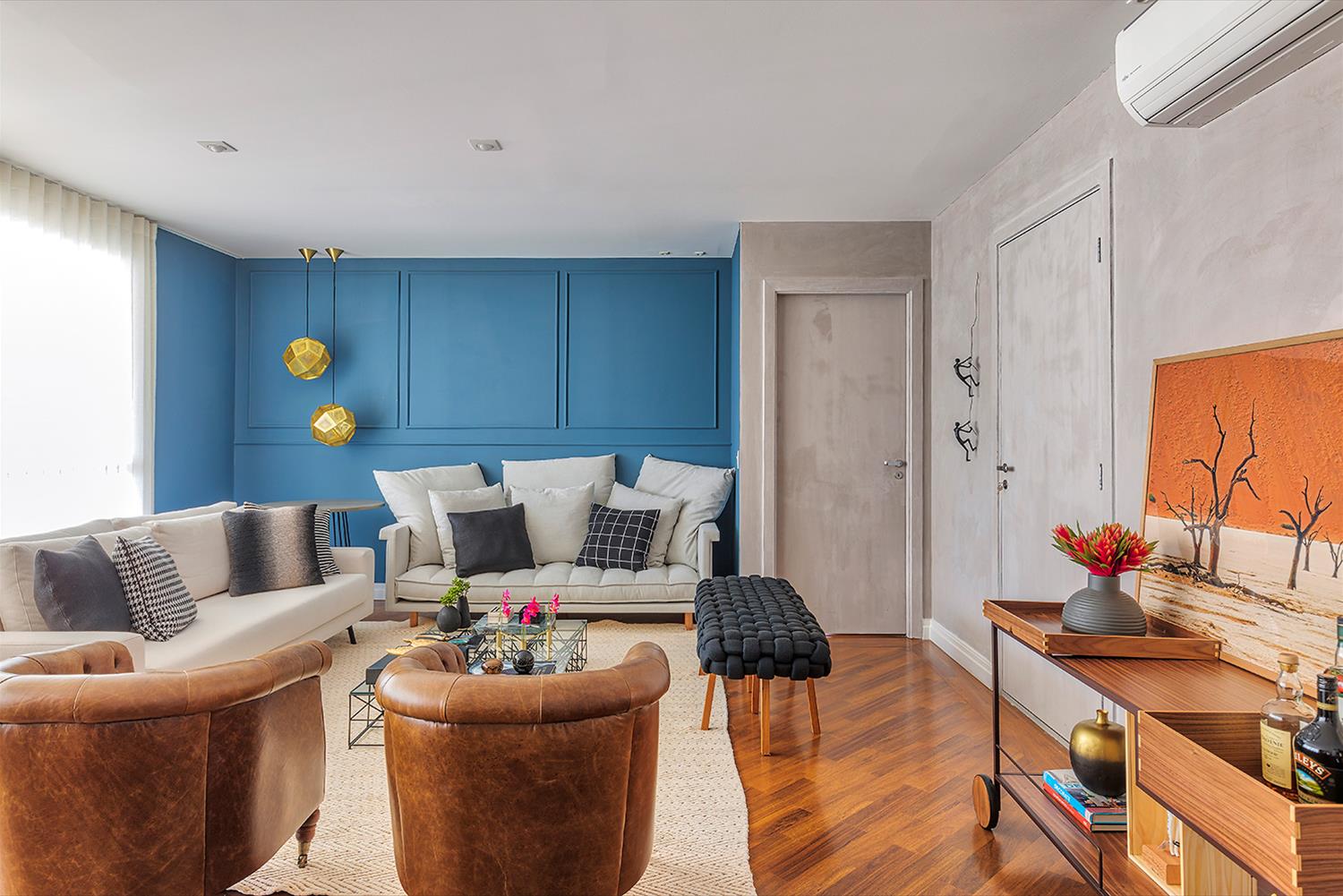 巴西 SP 公寓 | 极简与自然的完美结合-2