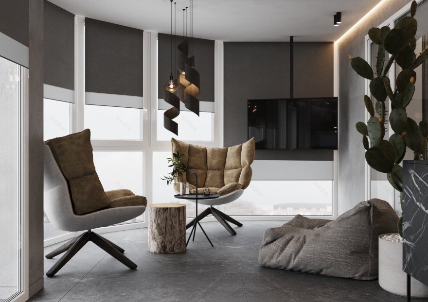 为家庭打造的时尚空间-7