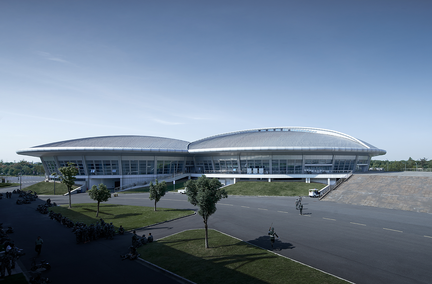 浙江师范大学行知学院综合体育中心丨中国浙江丨中国联合工程有限公司-17