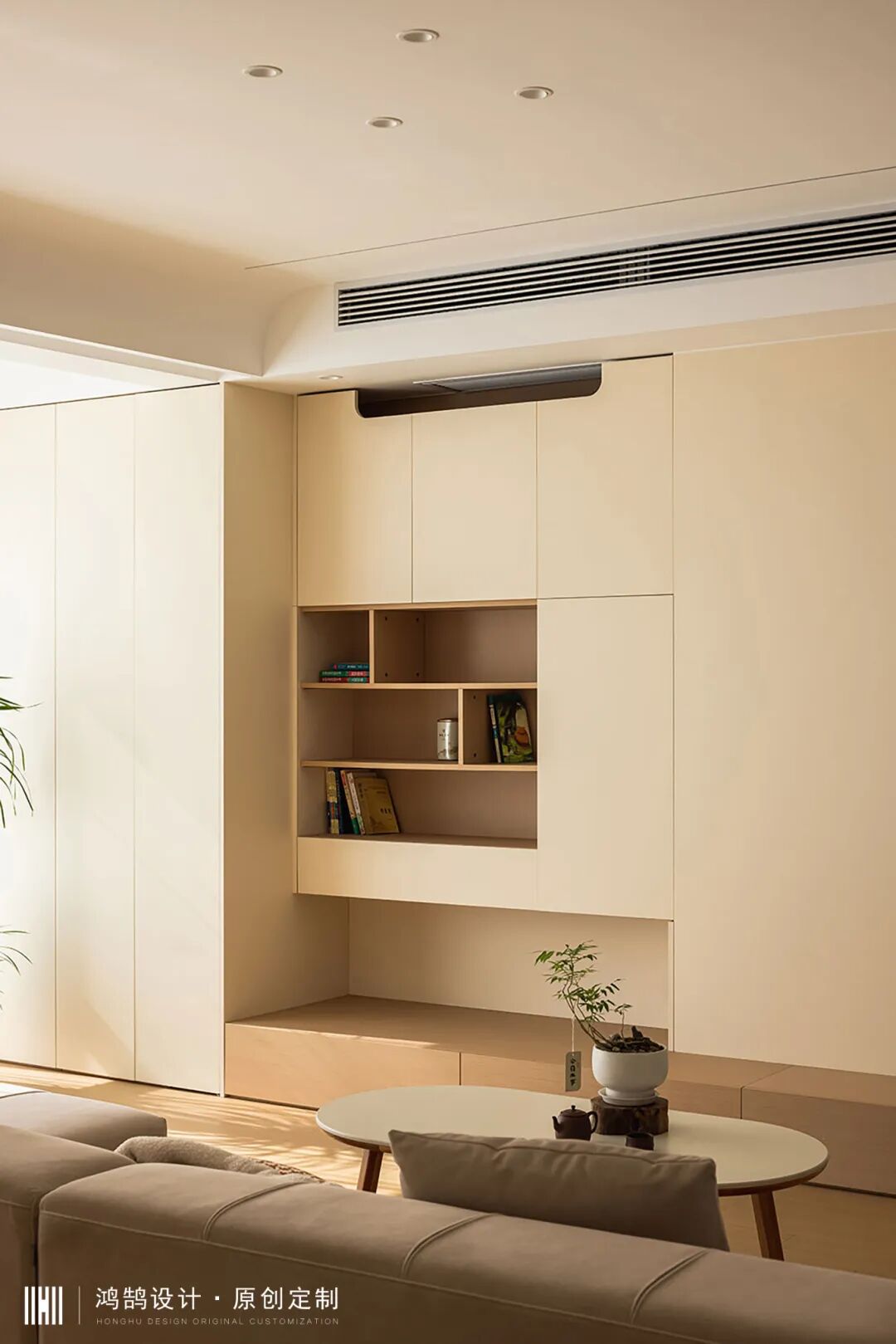 128㎡现代原木|砚书岁月，筑雅居栖自然。-19