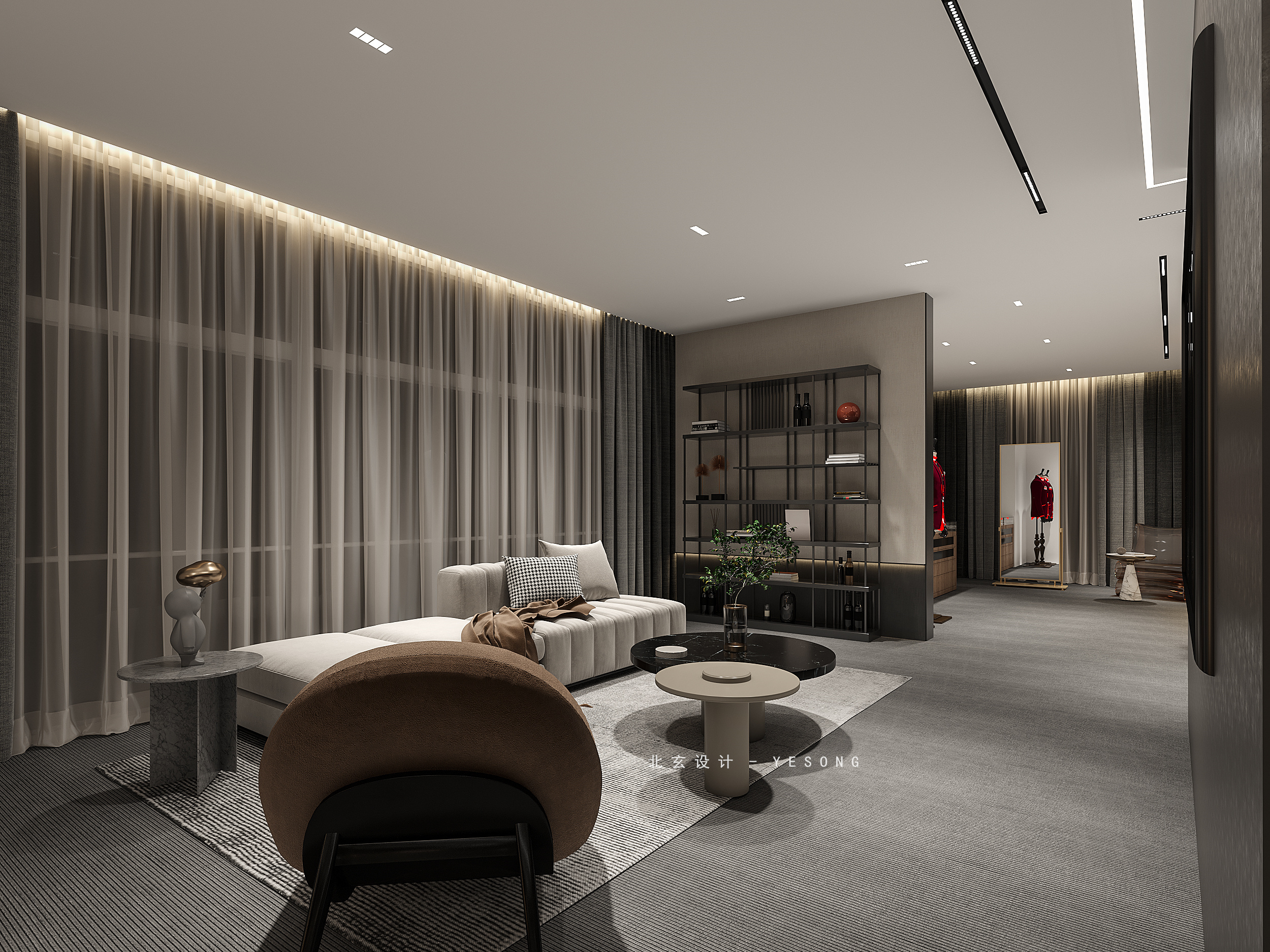 诧寂风女装店设计-8