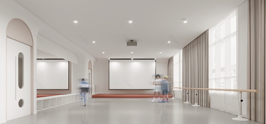 阜南县保健院淮畔世家托育中心丨中国阜阳丨张晓光设计顾问(北京)有限公司-38